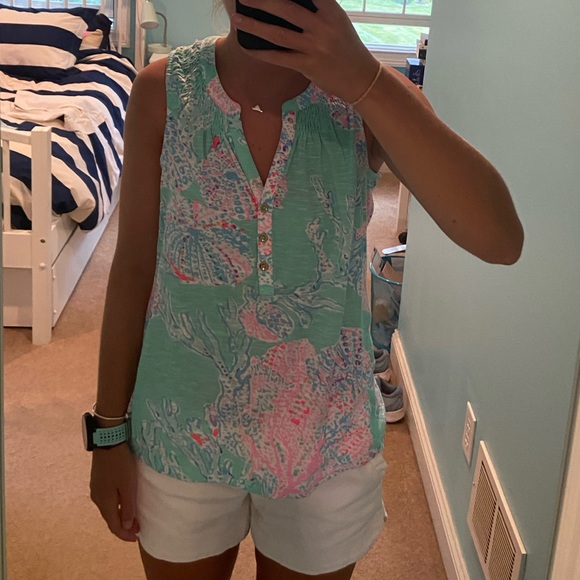 Lily Pulitzer Essie tank top - Picture 9 of 11